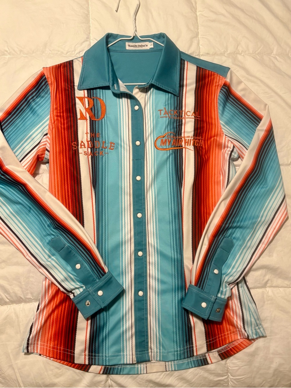 Ranch Dress’n rodeo shirt Small NWOT